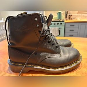 Dr.Marten black boots size 8